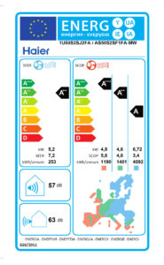 Energetska-naljepnica-Haier-Flexis-5,2-kW-–-bijeli-mat